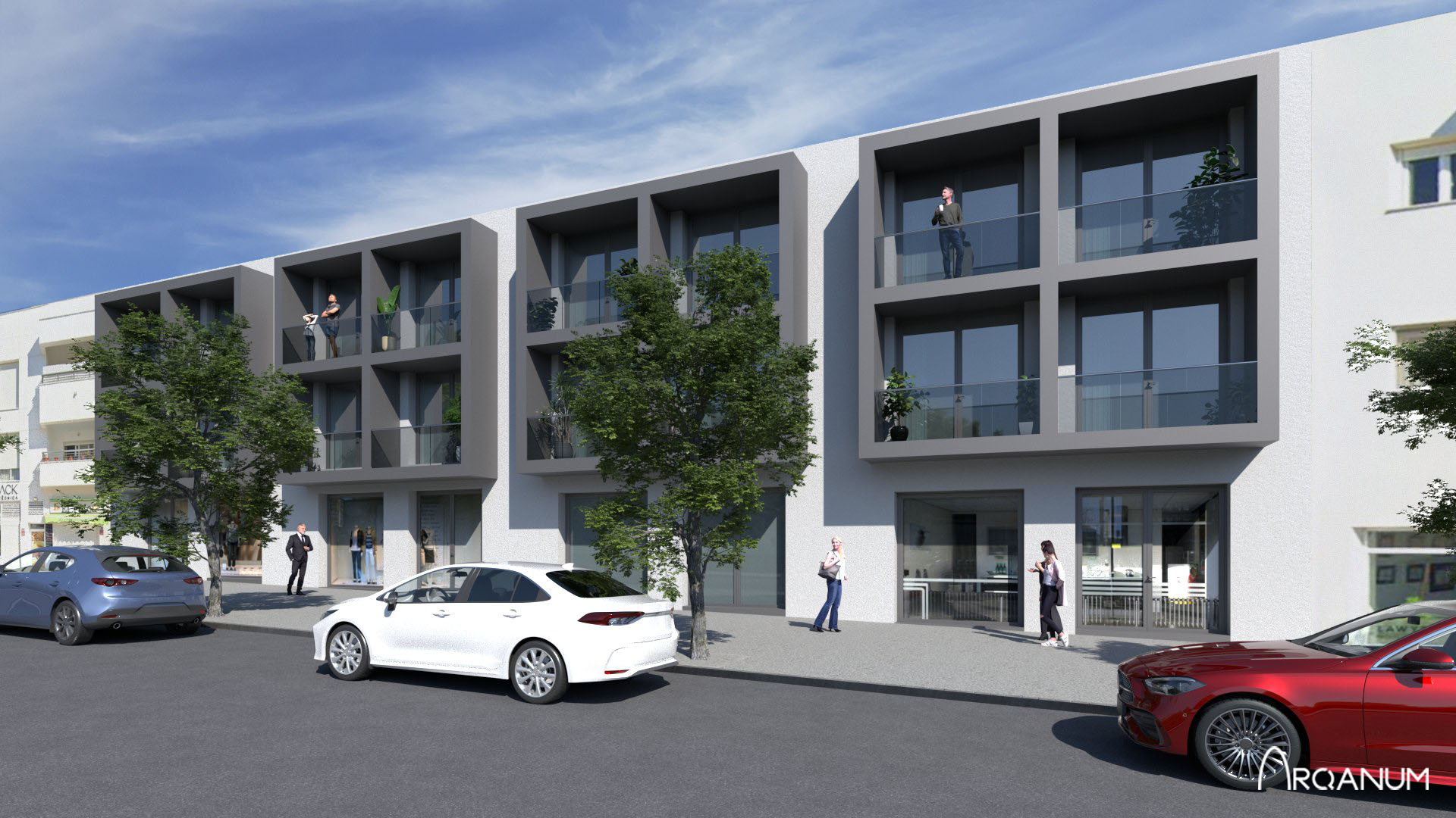 18 homes in Conil de la Frontera, facade